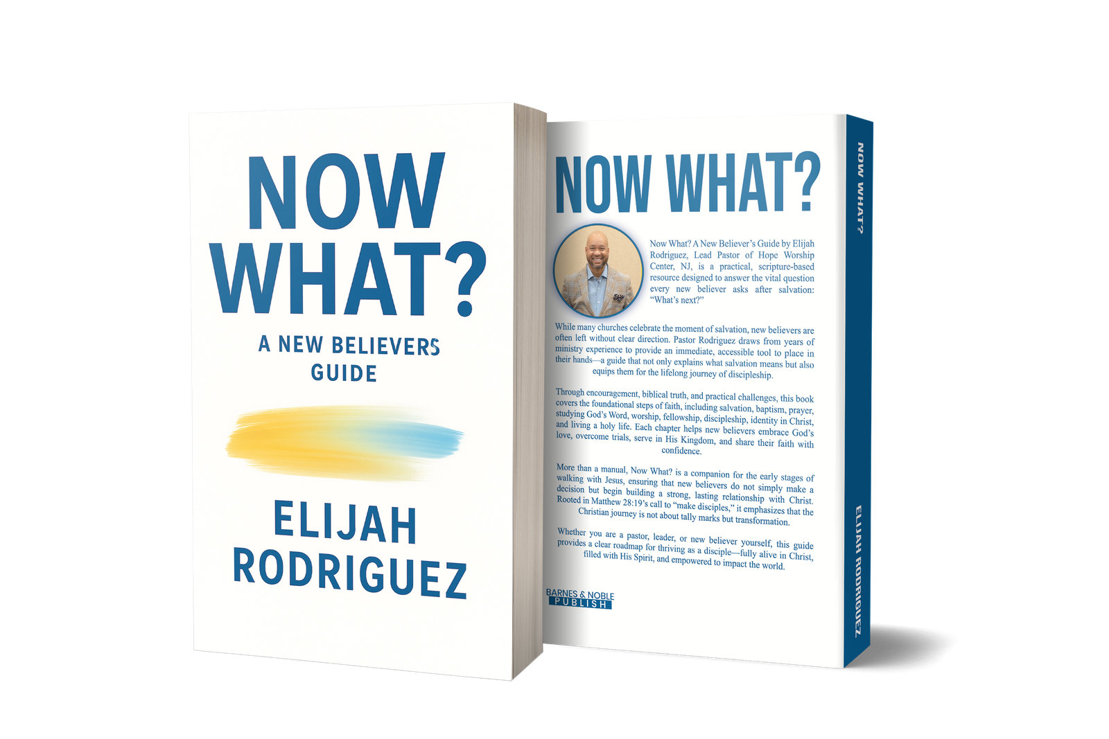 Now What? book cover mockup