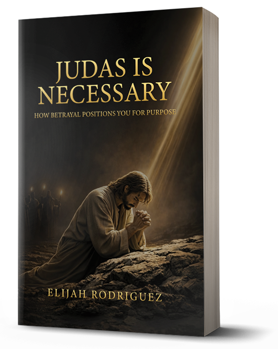 Judas Is Necessary — book cover mockup